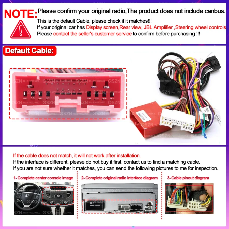 QSZN For Mazda 6 2002 - 2008 Car Radio Multimedia Video Player GPS