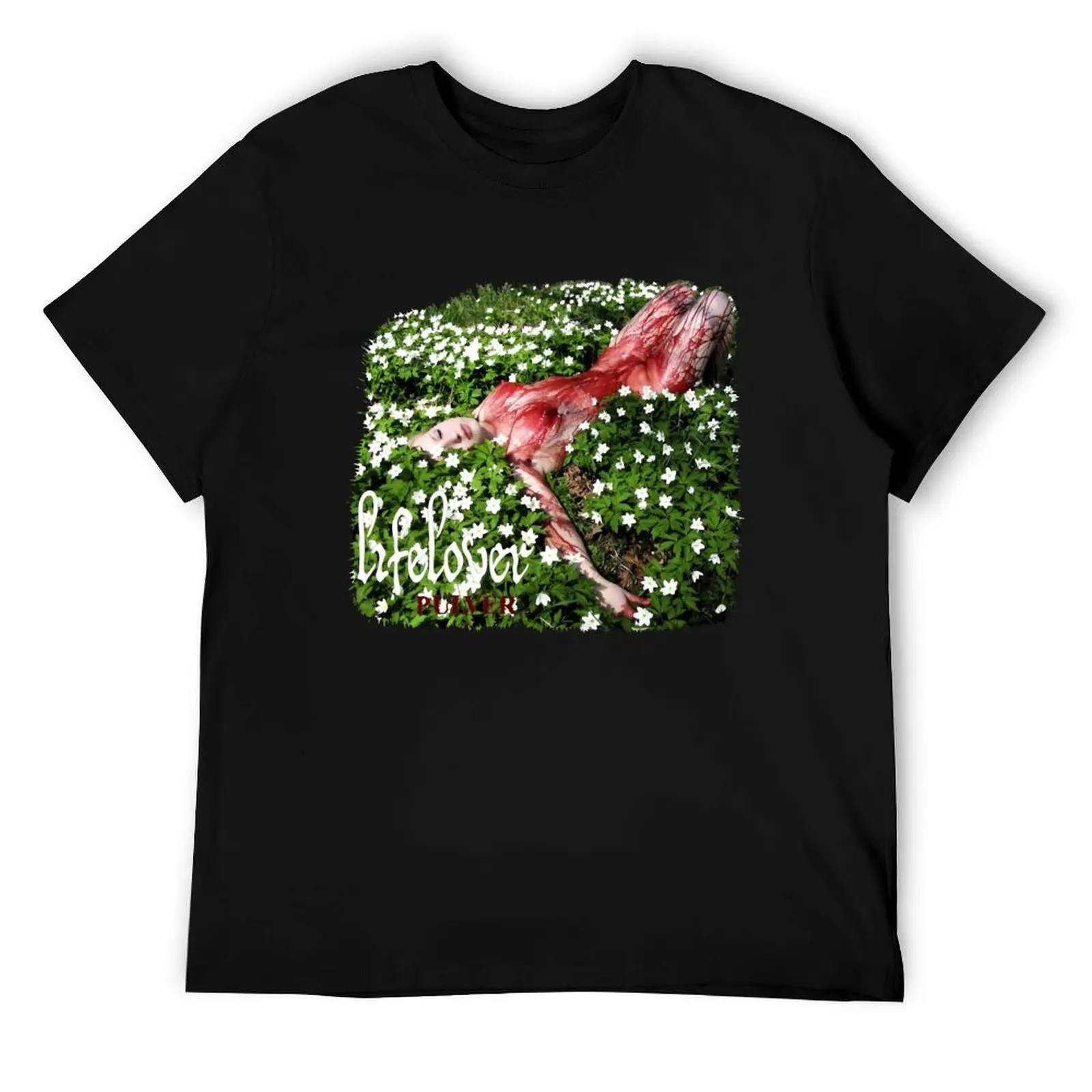 Lifelover Pulver Cover T-Shirt Herren T-Shirt Baumwolle Herren T-Shirt lustige T-Shirts Herren T-Shirt