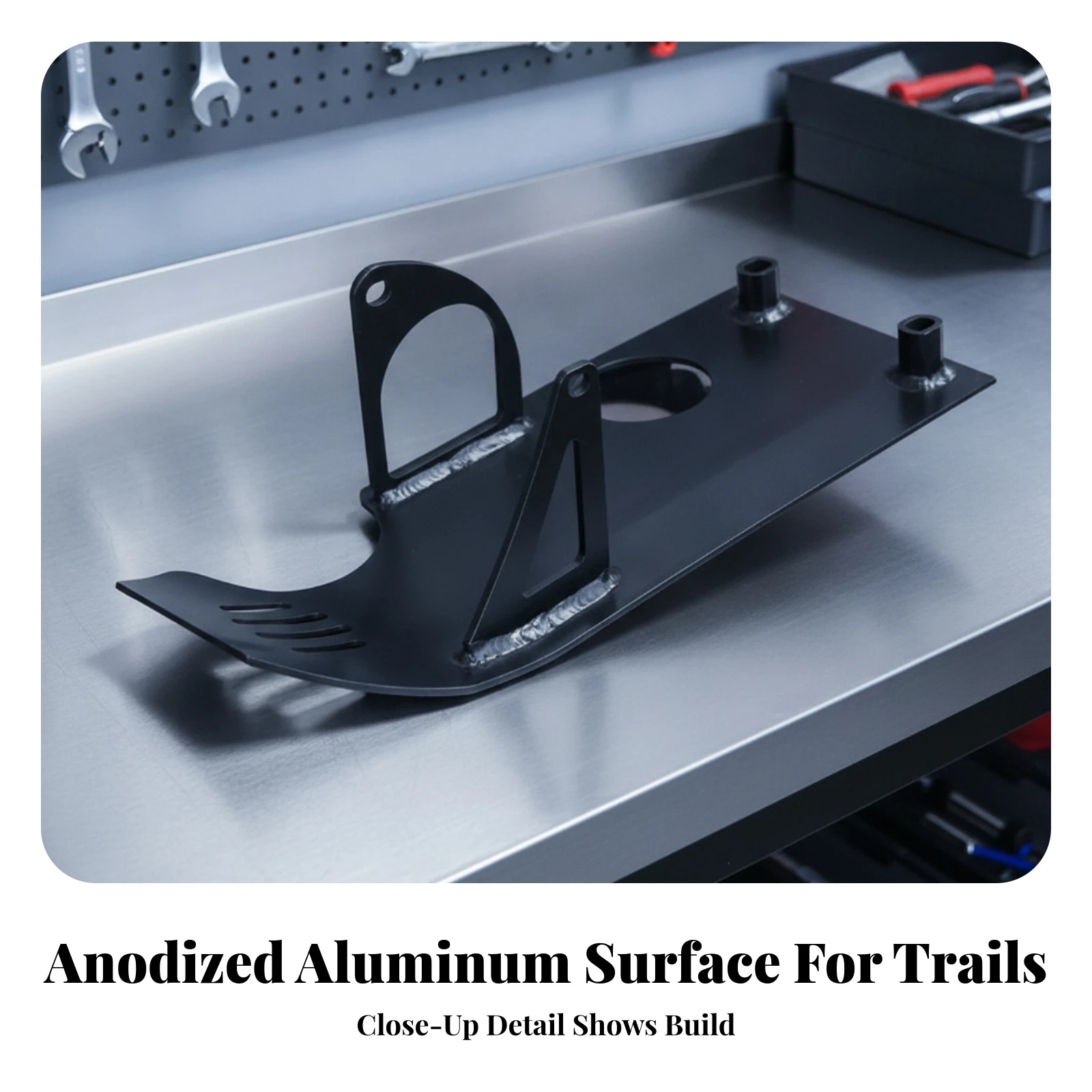Engine Guard Plate Easy to Install Motorcycle Skid Plate Engine Guard Guard Rigid Lower Frame Protector Low-Profile