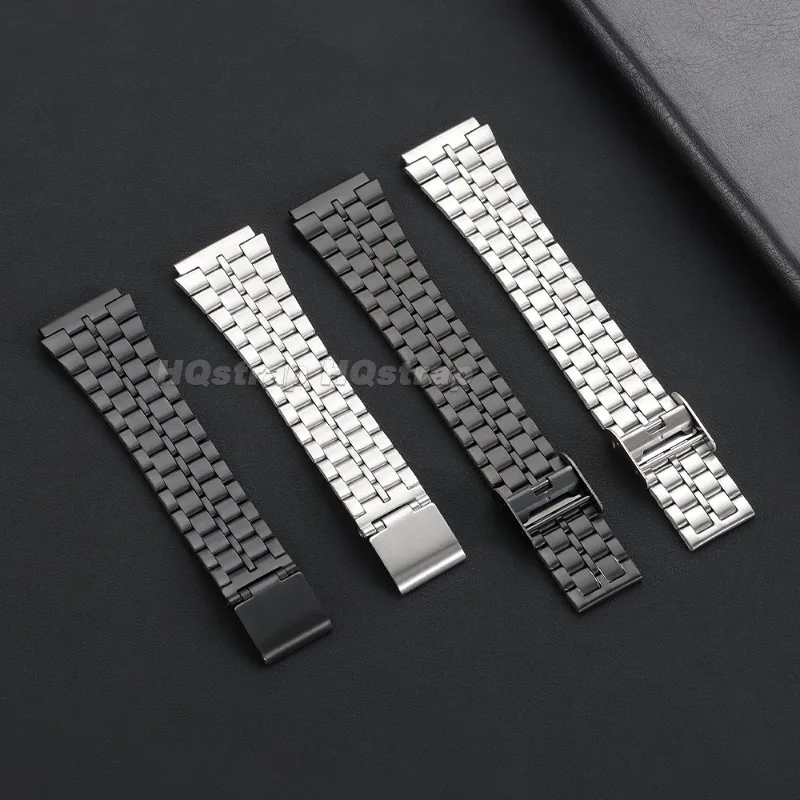 18mm Metal Watch Strap for Casio F-91W AE1200 AE1300 AQ230 F105 F108 A158W A168 Universal Stainless Steel Ultra-thin Bracelet view 4