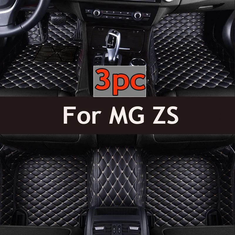 

Негибридные автомобильные коврики для MG ZS ZX ZST Astor ZS11 Crossover 2018 ~ 2022 Водонепроницаемые напольные коврики с кнопкой ручного тормоза Автомобильные аксессуары