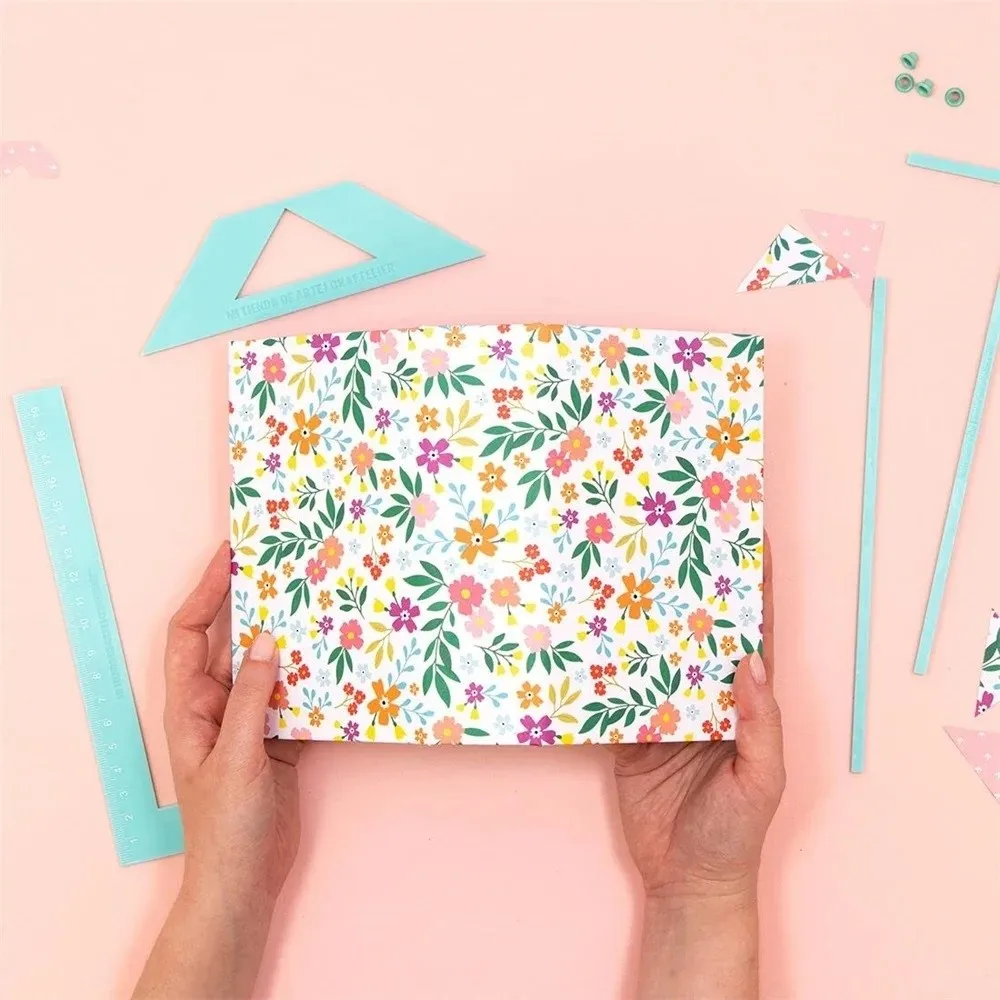 4Pcs/Set Plastic Bookbinding Ruler Set Efficient Production Convenient Binding T Ruler Spacing Guide