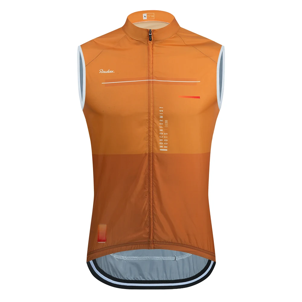Mannen Raudax Mouwloos Fietsen Vest Mesh Ciclismo Lets Gobik Hemd Jersey Winddicht Fietsen Kleding Gilet Motorfiets Vest