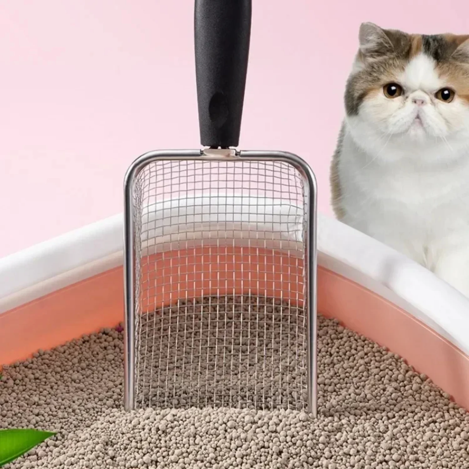 

Small Holes Cat Litter Scooper Shovel Sand Hanging Hole Pet Litter Tray Beach Shovel Cat Litter Shovel Cat Cleaning Supplies