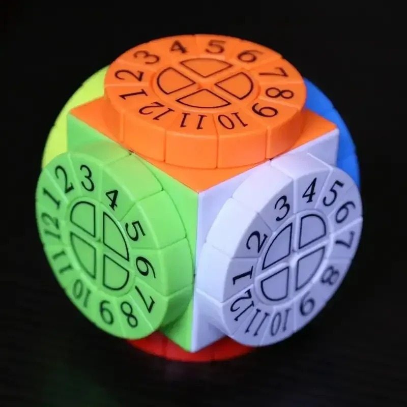 TimeMachine Magic Cube TimeMachine Time Composite Structure Shaped Magic Cube Fun Kids Puzzle