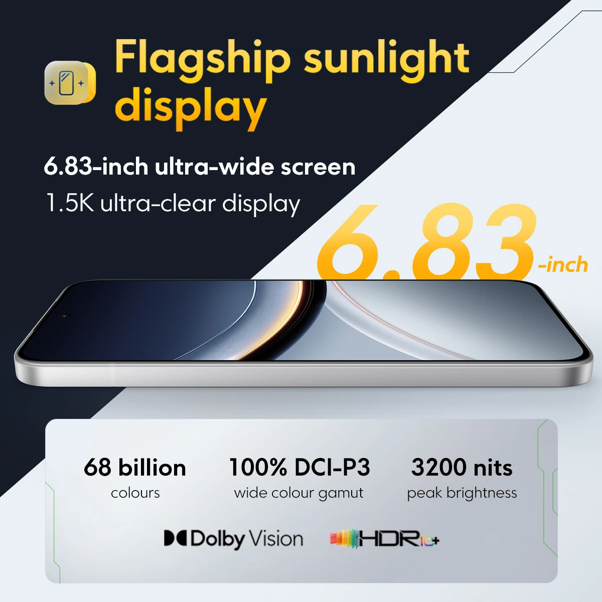 POCO F7 12 + 256GB ROM الهاتف الذكي Pantalla Flow AMOLED WQHD + 120 هرتز 6.83 "Snapdragon 8s Gen 4 50MP 6500mAh IP68