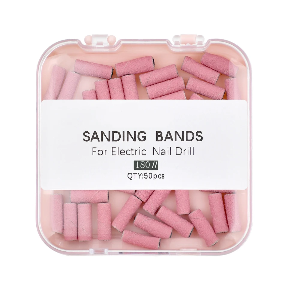 Bandas de lijado mini de 3 mm, grano 100/180/240, herramienta para fresa de uñas 6