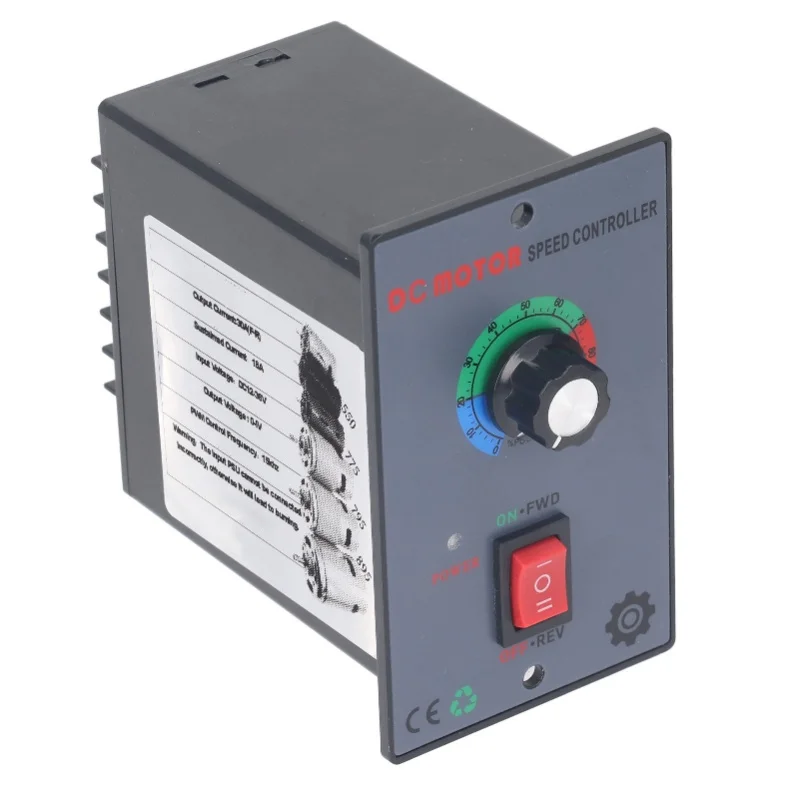 

Motor Speed Controller 12-36V 30A With Reverse Variable Output Control Switch For 550 775 795 895 Motors