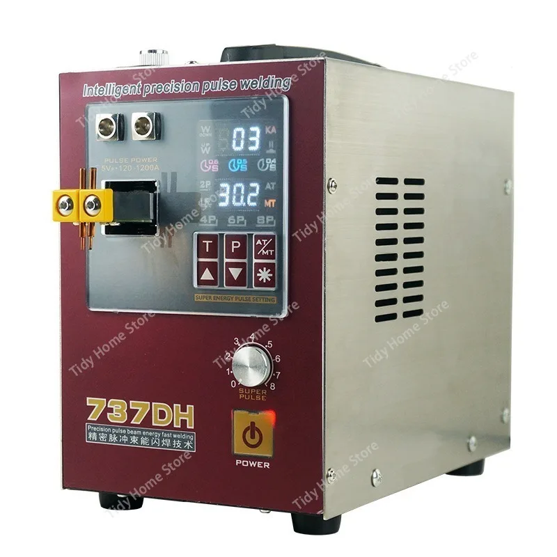 

737DH Inductive Pre-Welding Delay Battery Spot Welder: High-Power Welder for 18650 Lithium Batteries