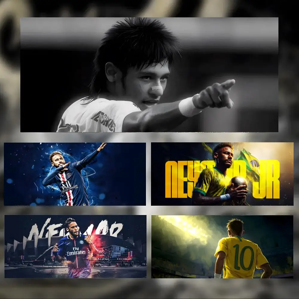 brazil soccer athlete N-Neymar Mouse Pad Large Thick Desk Pad Stitched Edges Gaming Mouse Mat for PC