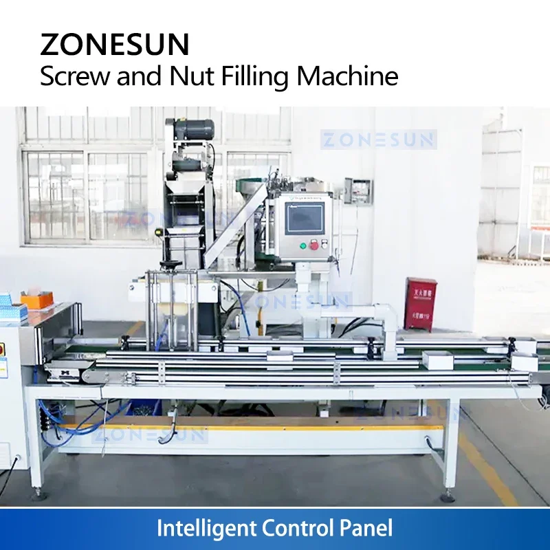 ZONESUN Nut and Bolt Packing Machine Screw Packing Machine Hardware Kit Packaging Machine ZS-LSM15