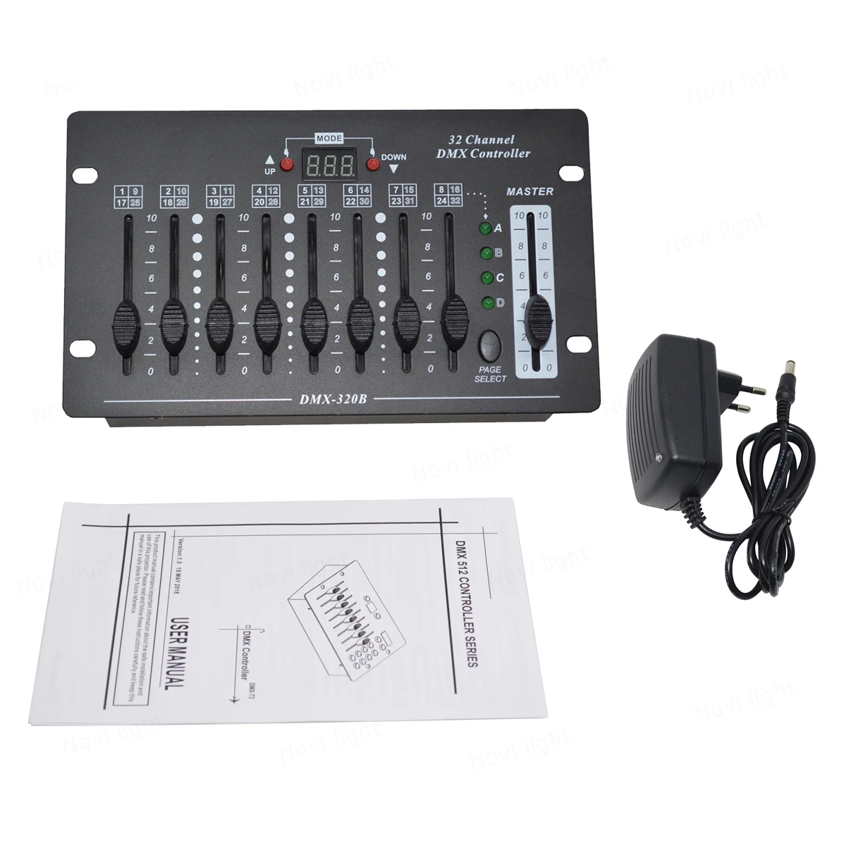 6 16 32 Kanal einfache Mini DMX Controller Batterie DMX512 Beleuchtungskonsole für Computer Licht Dimmer