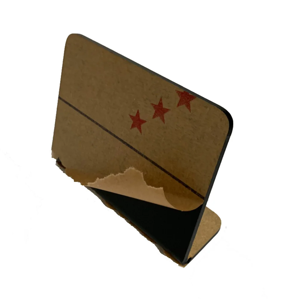 

4Pcs Small Blackboard Display Stand Acrylic Mini Writing Board for Kitchen Cafe Restaurant Party Wedding Decorative Message Sign