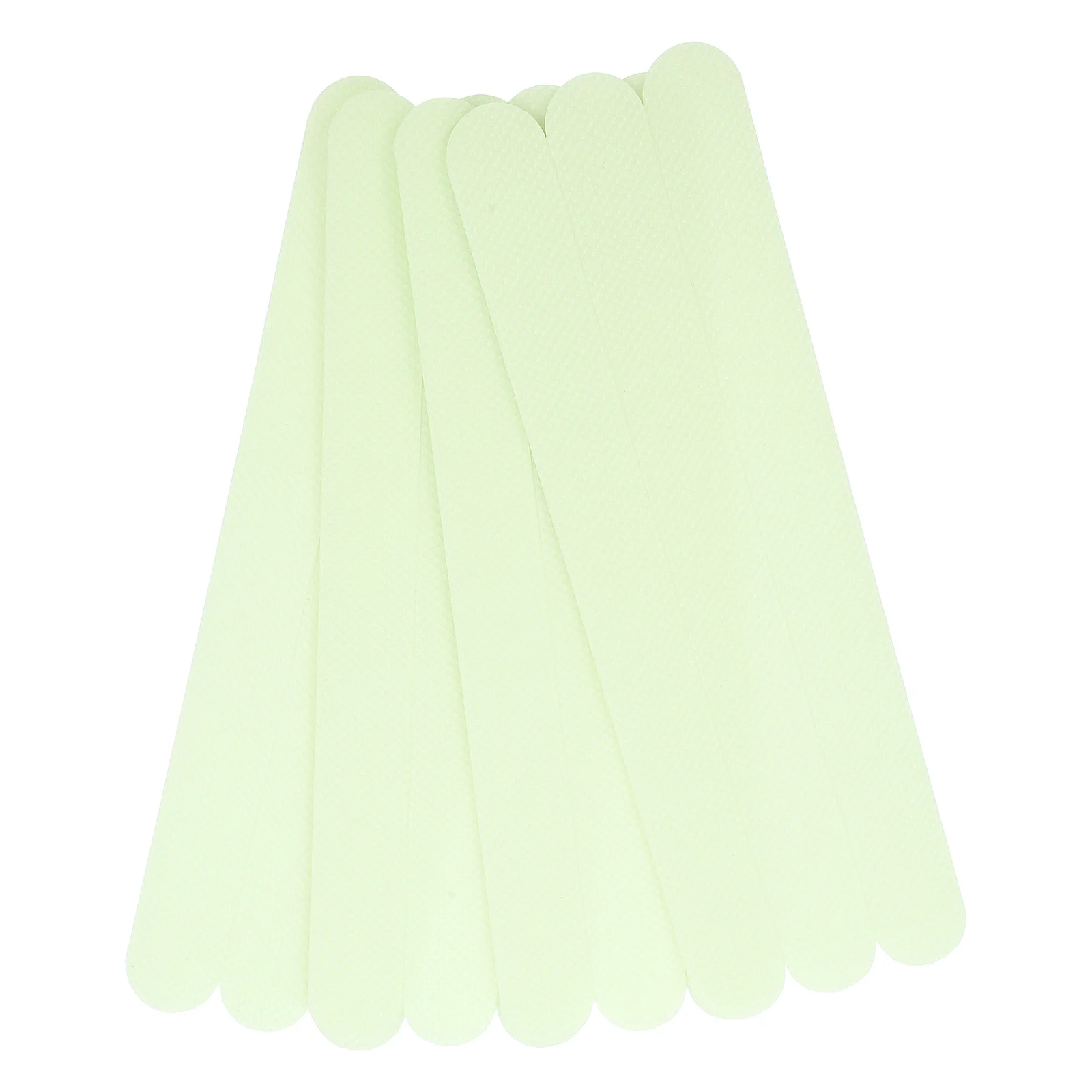 12 قطعة عصا تقشير الدرج غير قابلة للانزلاق شريط شفاف مضاد للانزلاق لخطوات داخلية عاكسة عالية مضيئة للرخام