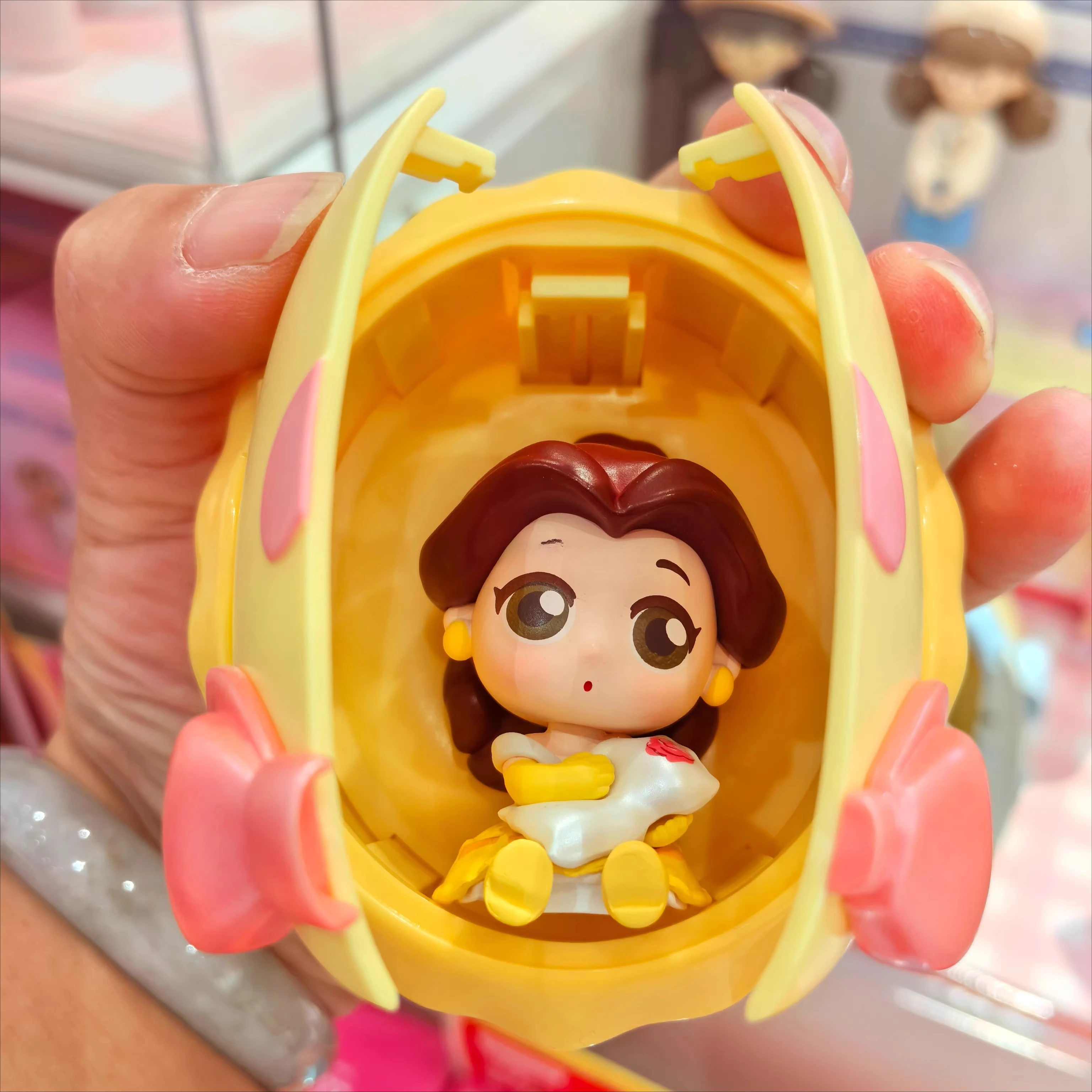 Caja ciega para bebé, serie de princesas de Disney, adorno de regalo, muñeca bonita, Cenicienta, bella, rapunzel, ariel