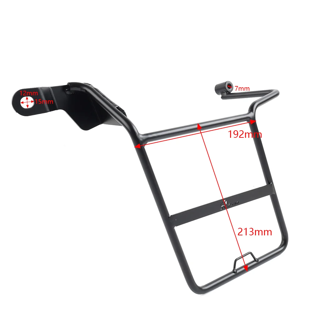 Motorcycle Left Side Bag Bracket Side Trunk Bag Support For Honda CT125 Hunter Cub 2020-2022 Trail 125 2021-2022