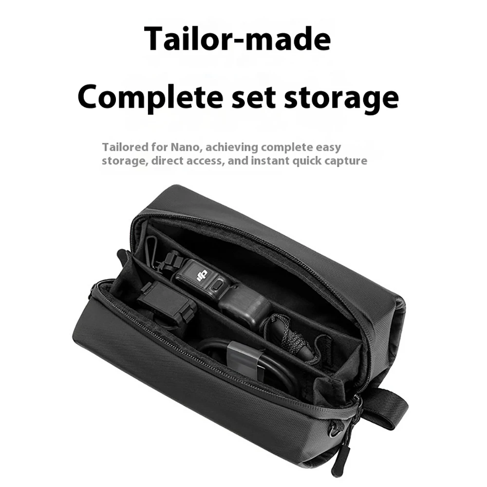 Voor DJI Osmo Nano Handheld Case, Duim Actie Camera Draagbare Single-Schouder Crossbody Tas, voor DJI Osmo Nano Opbergtas
