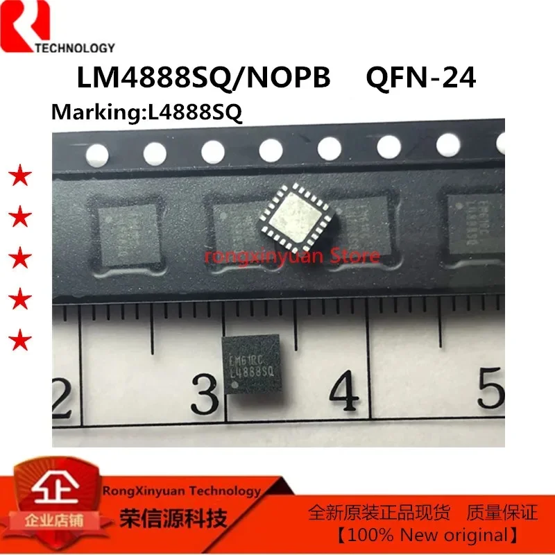 5 Pcs LM4888SQ/NOPB LM4888SQ เครื่องหมาย: L4888SQ LM4866LQ/NOPB LM4866LQ เครื่องหมาย: l4866LQ LM4811LD/NOPB LM4811LD เครื่องหมาย: G11ใหม่