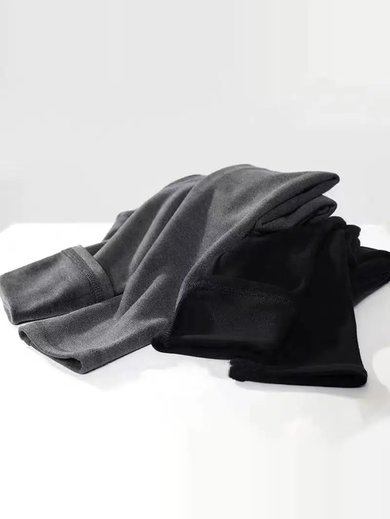 

YN High Waist Thiened Fce-Lined Brued Leggings Slimming Heated Velvet Soft Long Pants Women's Autumn Winter Faion