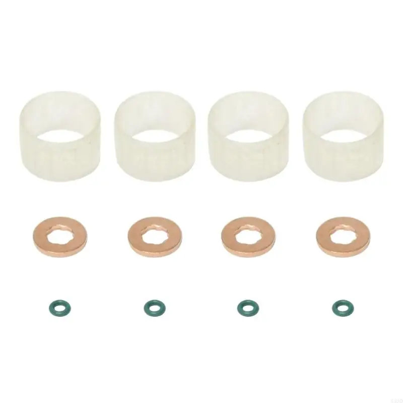 G5AD 12PCS Bộ bảo trì kim phun đảm bảo nhựa phòng chống rò rỉ chỉ kết nối CMAX 1.6