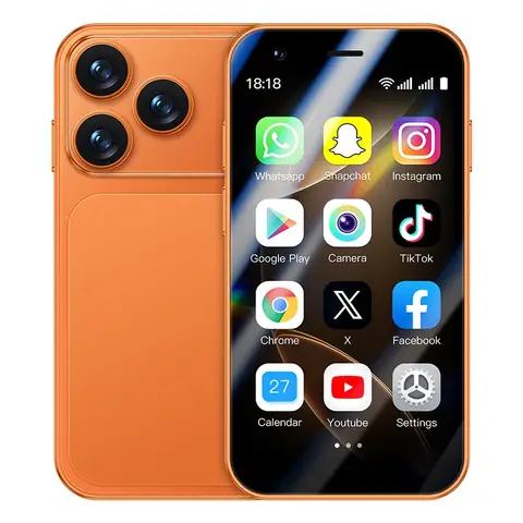 SOYES A17 Mini Android8.1 Smart Phone 3.0 Inches 2GB RAM 16GB ROM Dual SIM Standby Play Store 3G Little Phone