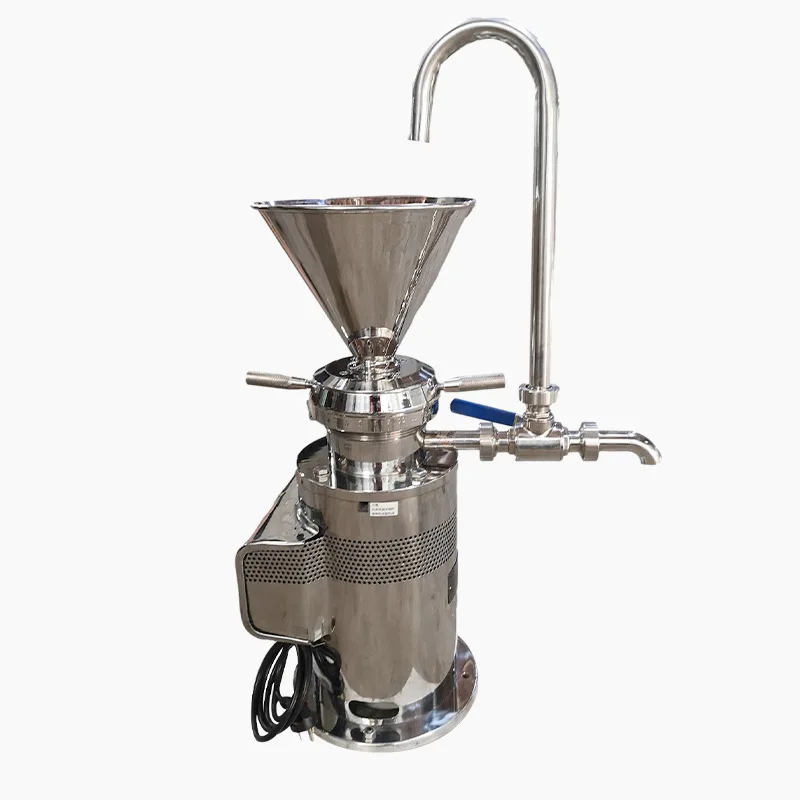 

65 type three-dimensional stainless steel food grade colloidal grinding peanut butter grinder processing wholesale