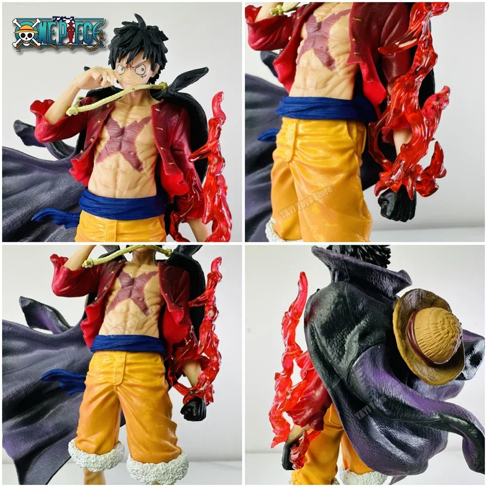 Bandai-figuras de acción de One Piece, Monkey D Luffy, dios del sol, Nika, modelo de PVC, juguete de colección, regalo, 17Cm