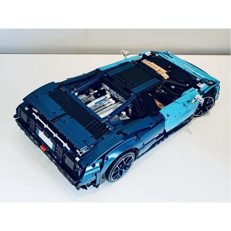 MOC-176489New clássico eb110 super carro esportivo bloco de construção de corrida model3133parts moc criativo meninos brinquedo de aniversário das crianças presente