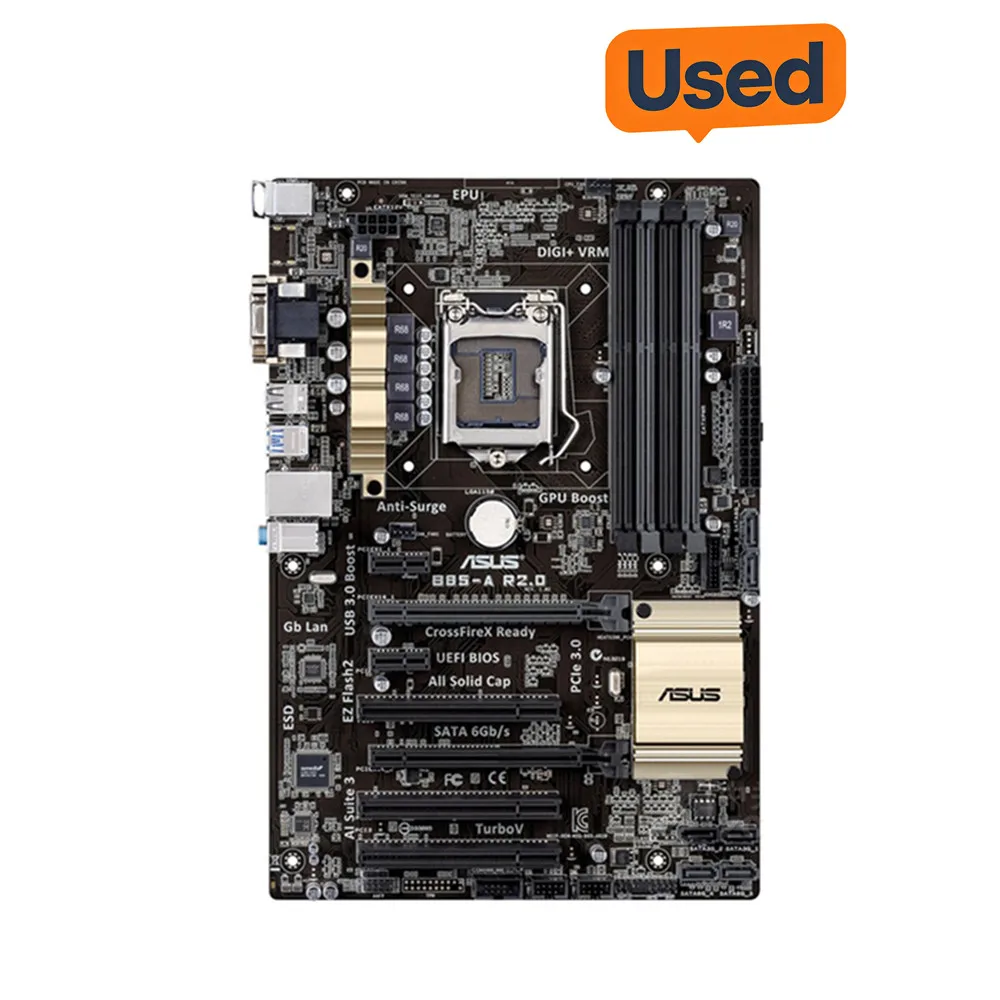 ASUS B85-A R2.0 Motherboard 32GB PCI-E3.0 LGA 1150 DDR3 ATX B85 Mainboard 100% Tested Fully Work