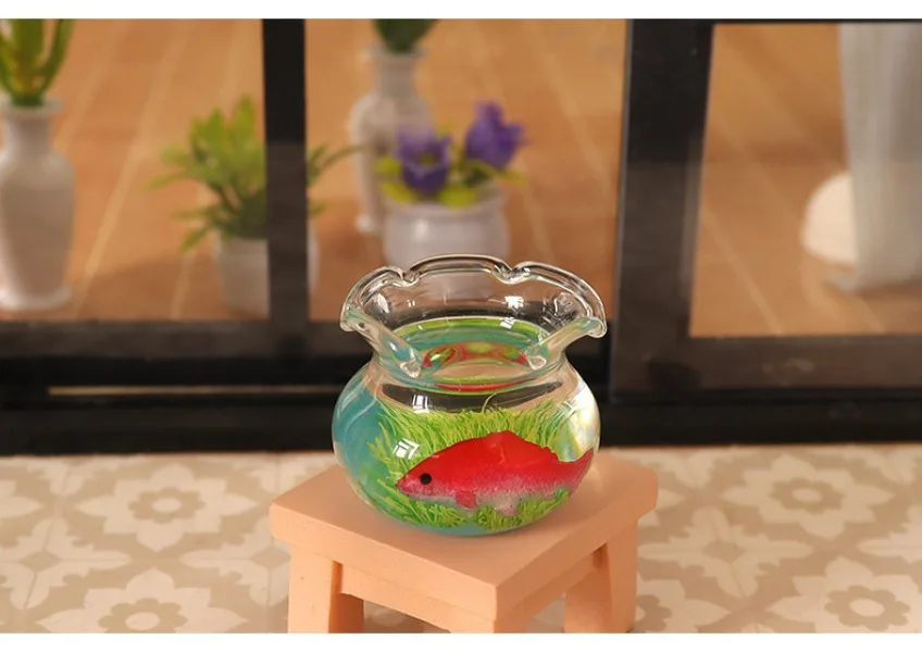 Bezauberndes Mini-Aquarium – perfekte Mikro-Landschaftsdekoration – Erstellen Sie eine bezaubernde Wasserpräsentation für Ihre Mikrolandschaft – Detail 7