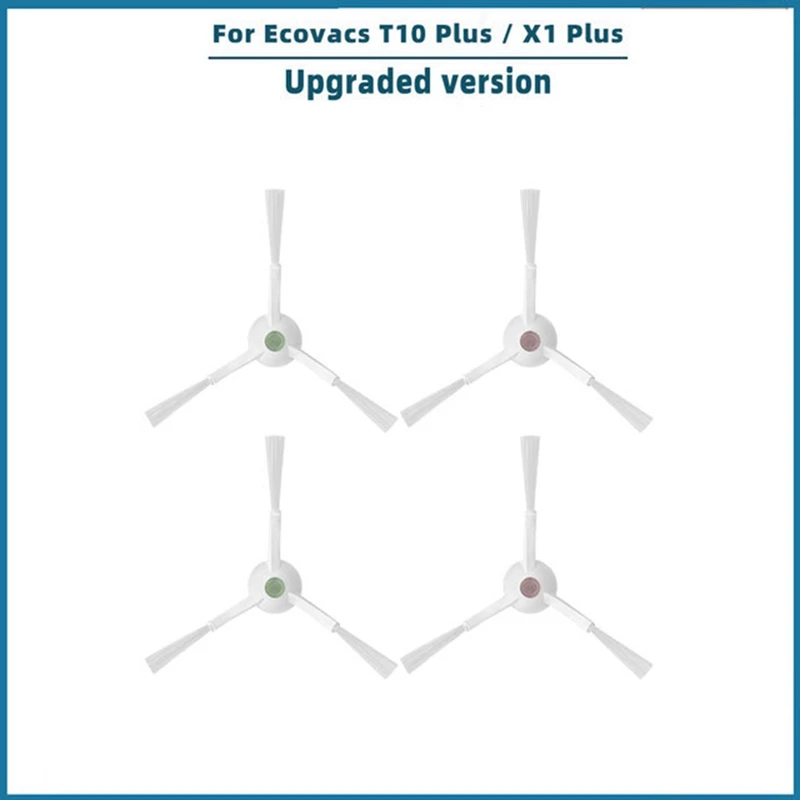 Untuk Ecovacs X1 Plus/T10 Plus Robot vakum cadangan aksesoris sisi utama sikat Hepa Filter tas debu pel kain lap penutup