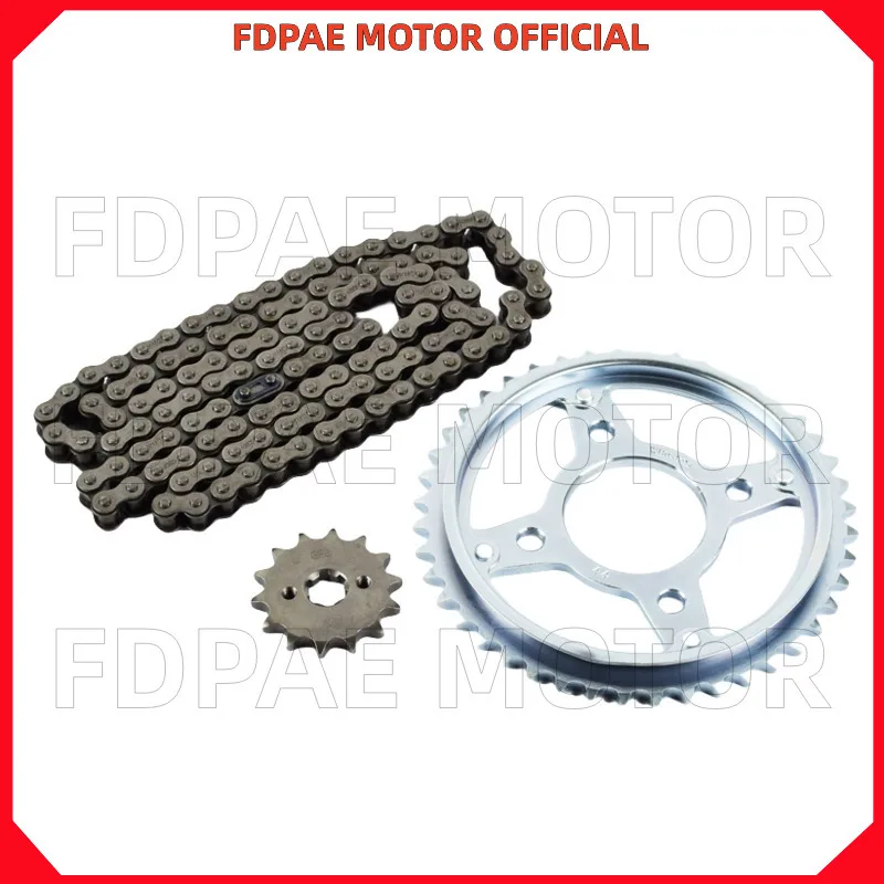 

Цепь / большие и маленькие звездочки / набор из трех частей для Wuyang Honda Wh125-5a-12-12a