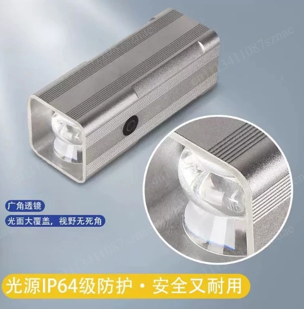 Suitable for LED wall grinding inspection artifact, portable flashlight USB interface endurance wall flatness result acceptance