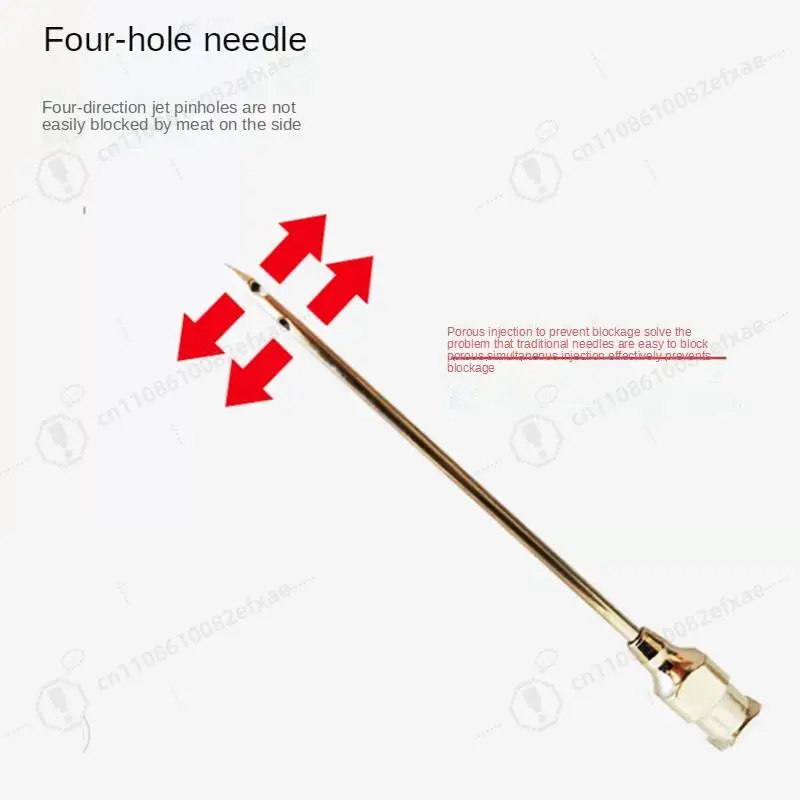 High Pressure Electric Meat Injector Saline Syringe Pump Gun Automatic Brine Marinator for Meat Processing