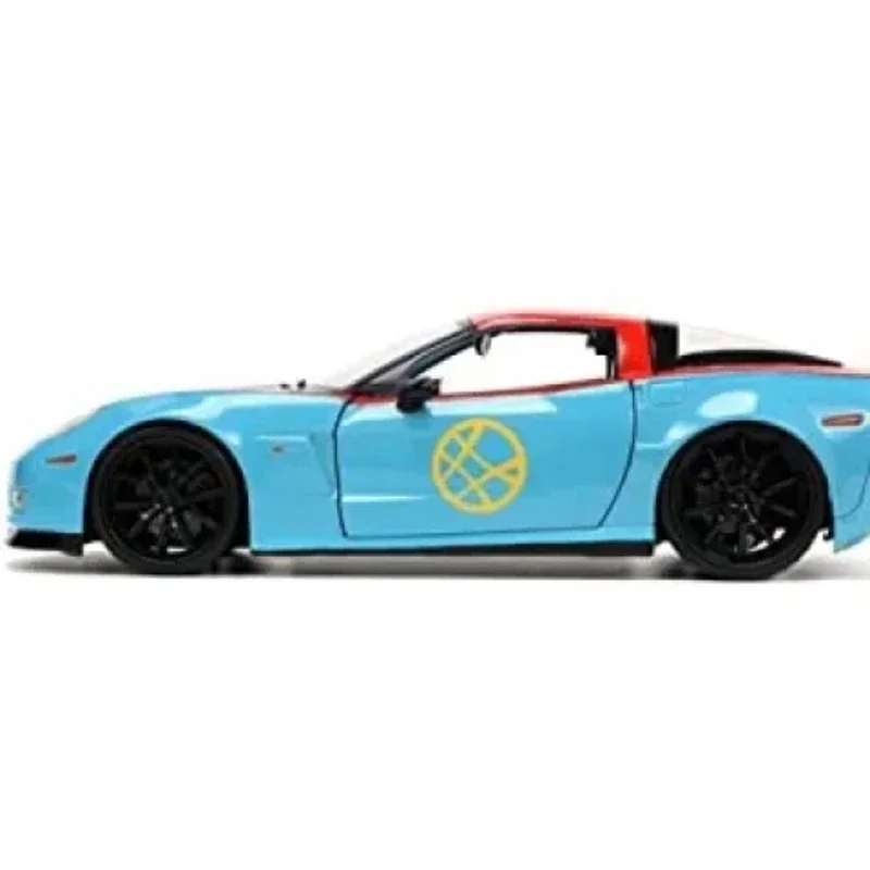 Z06เชฟโรเลตคอร์เวทท์1:24รถจำลองทำจากโลหะอัลลอยด์ J349ของขวัญสำหรับเด็ก2006