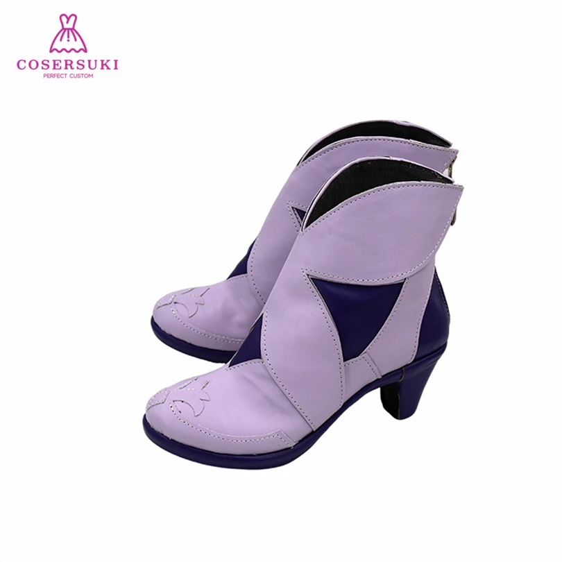 Honkai: Star Rail Castorice Scarpe Cosplay Stivali Scarpe professionali fatte a mano per Carnevale di Natale di Halloween