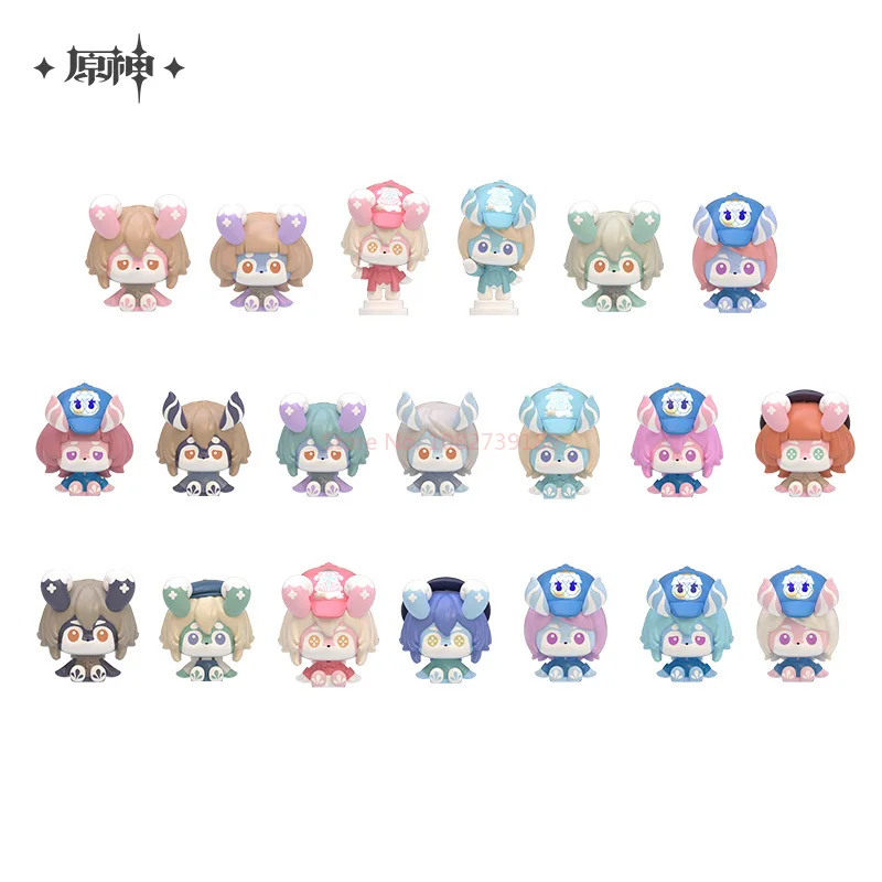 Sacs aveugles de la série Suplay Genshin Impact Melusine, mini haricots, figurines à collectionner créatives et mignonnes, boîte ennemi, stock prêt, expédition rapide