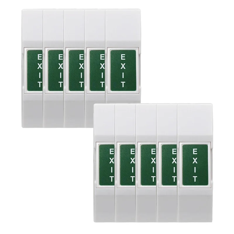 

【BRILLIANT 】система контроля доступа, кнопочный переключатель, мини-кнопка выхода, 10 шт., с нижней коробкой, COM NC, без выхода, английская этикетка