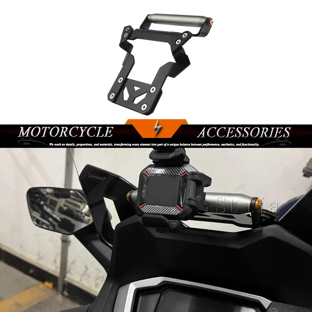

New For Honda NSS 350 NSS350 2021-2023 Motorcycle GPS Phone USB FORZA 350 Wireless Charger Navigation Bracket Holder Mount Stand