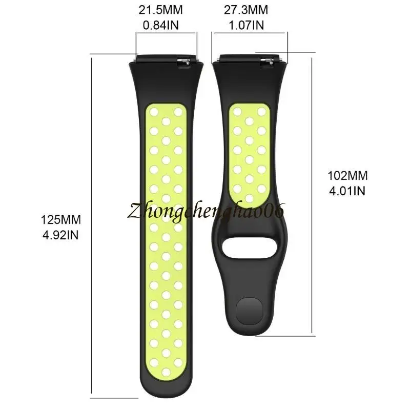 Silicone Rubber Watch Waterproof untuk Redmi Watch3 Lite Active Smartwatch 601F