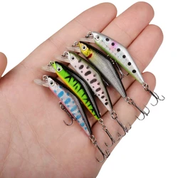 1Pcs 2.7g Slow sinking minnow Fishing lures Artificial Wobblers Pike bass Swimbait Hard Bait Carp fishing Tackle