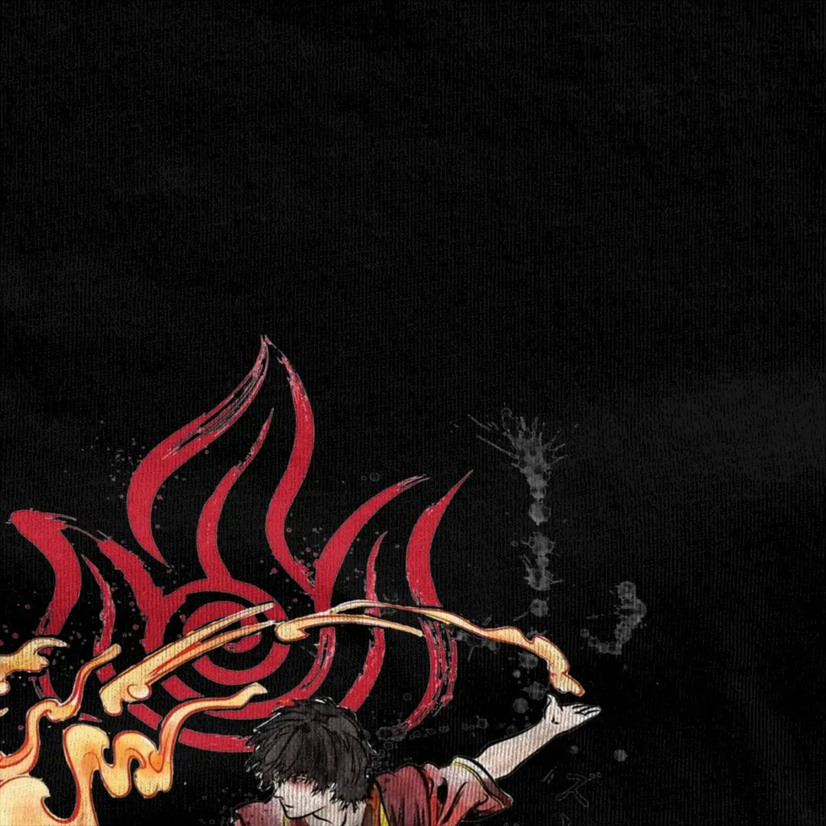 The Power Of Fire Nation T-Shirt Men Avatar- The Last Airbender Aesthetic Cotton T-Shirts Summer Round Neck Tees Oversize Tops