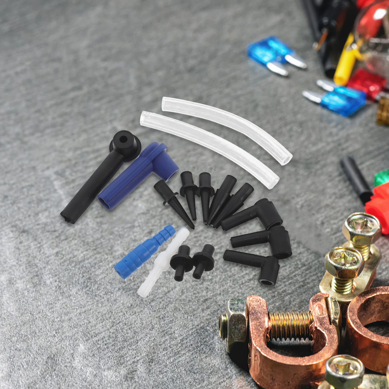 

16pcs Fluid Connector Kit Bleeder Adapter Set For Car Motorcycle Brake Fluid Replacement Tools Automotive Brake Bleeding Kit