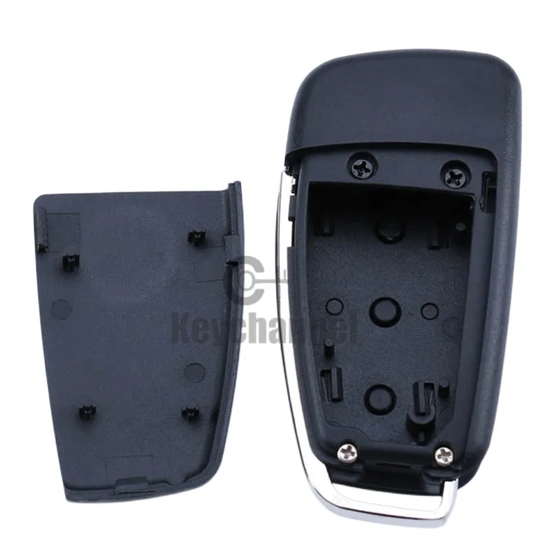 keychannel 1PCS 3 Button KD Car Key Shell Xhorse Flip Remote Case A6 Type Remote Shell for VVDI XKA600EN KEYDIY B02 Remote Case