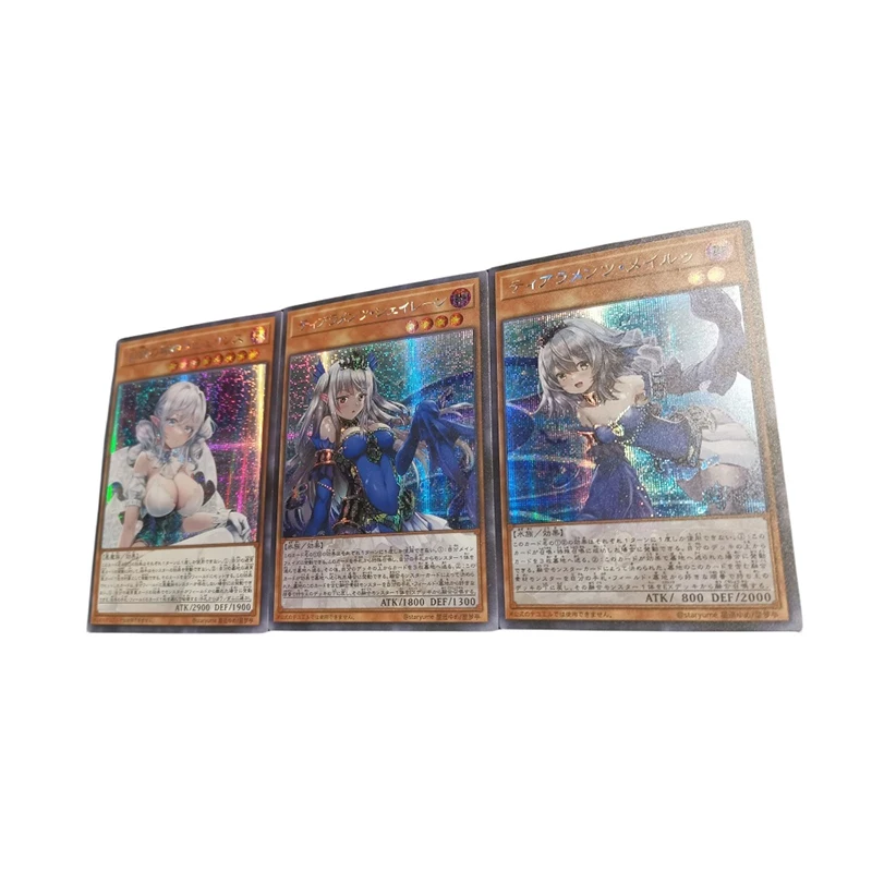 

Diy Homemade Yu-Gi-Oh! Labrynth Series Anime Characters Bronzing Game Collection Flash Card Cartoon Toys Christmas Gift