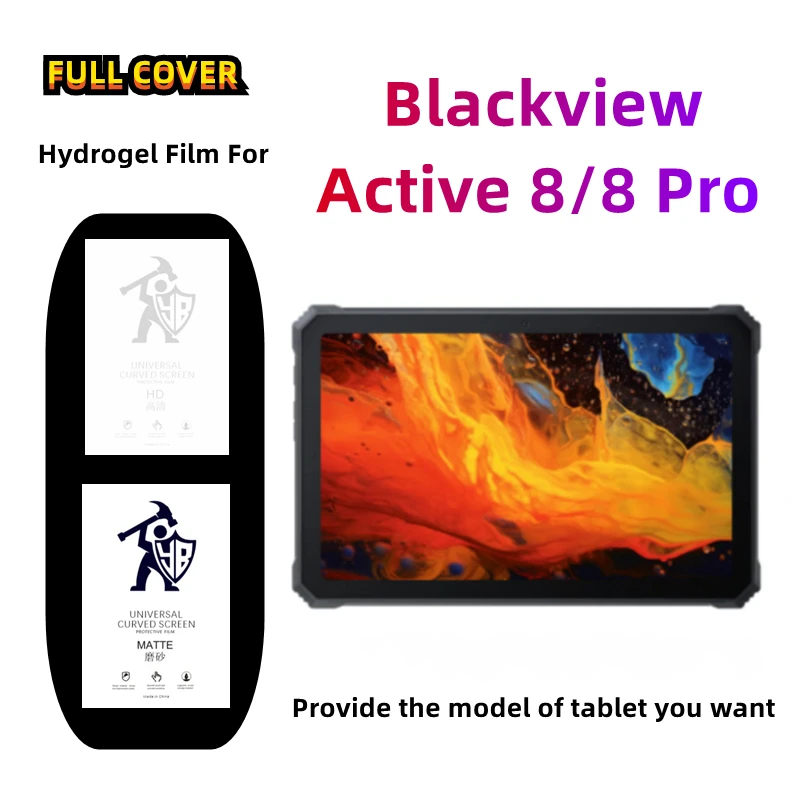 2 шт. матовая Гидрогелевая пленка для Blackview Active 8 HD, протектор экрана для Blackview Active 8 Pro, матовая защитная пленка