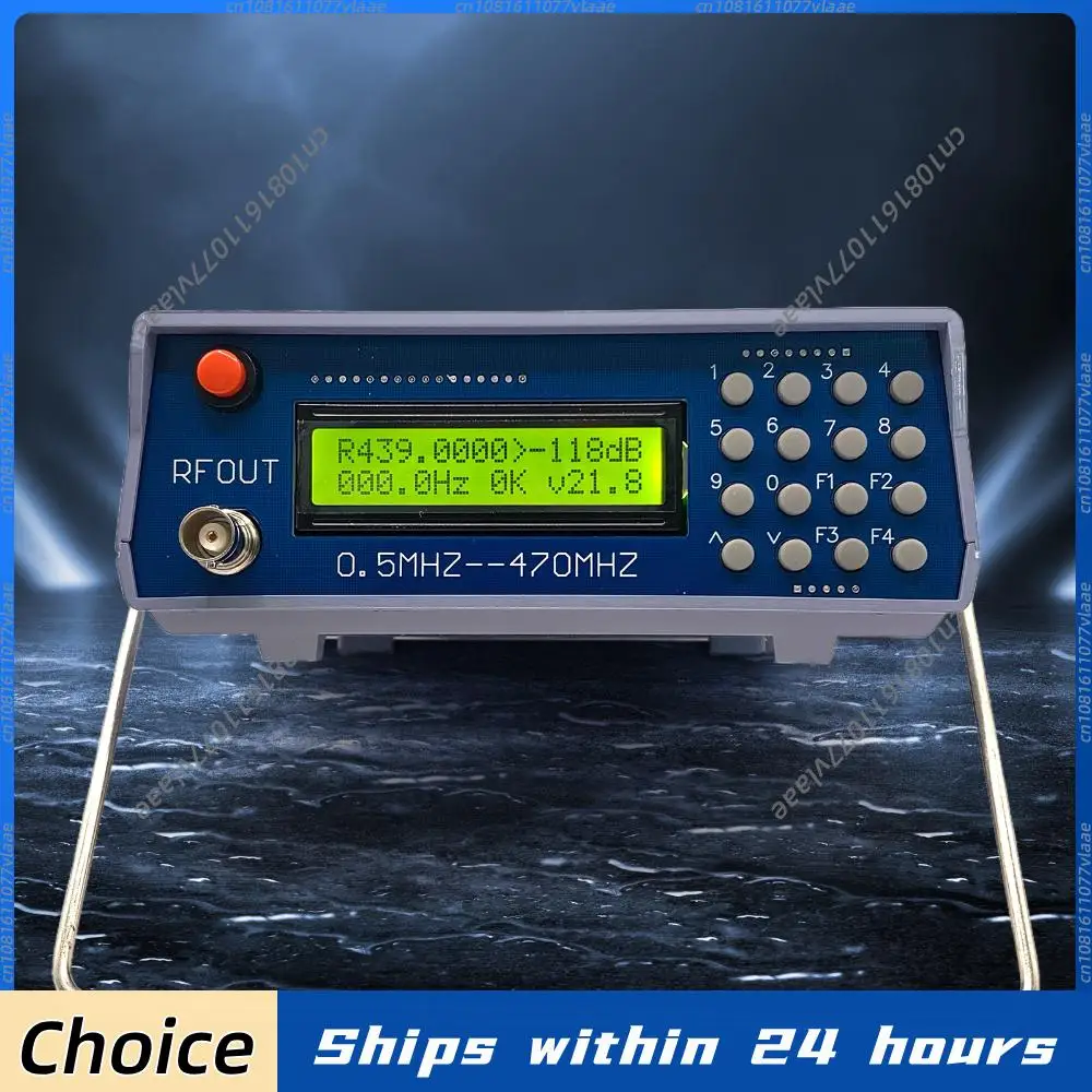 0.5MHz-470MHz RF Signal Generator with CTCSS Function Frequency Signal Source Signal Generator for FM Radio Walkie-Talkie Debug