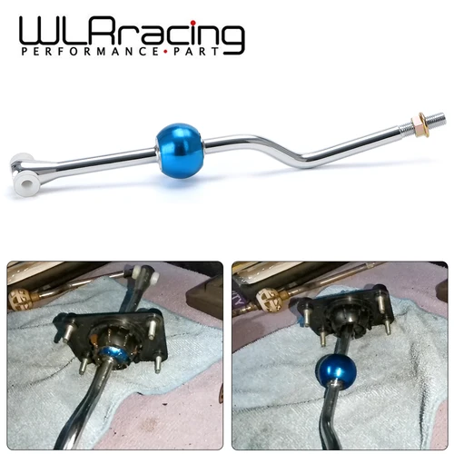 Imagen 1 del producto PQY palanca de cambios de tiro corto M10X1.25 palanca de cambios corta para Peugeot 206 1999 2000 PQY-SFT02