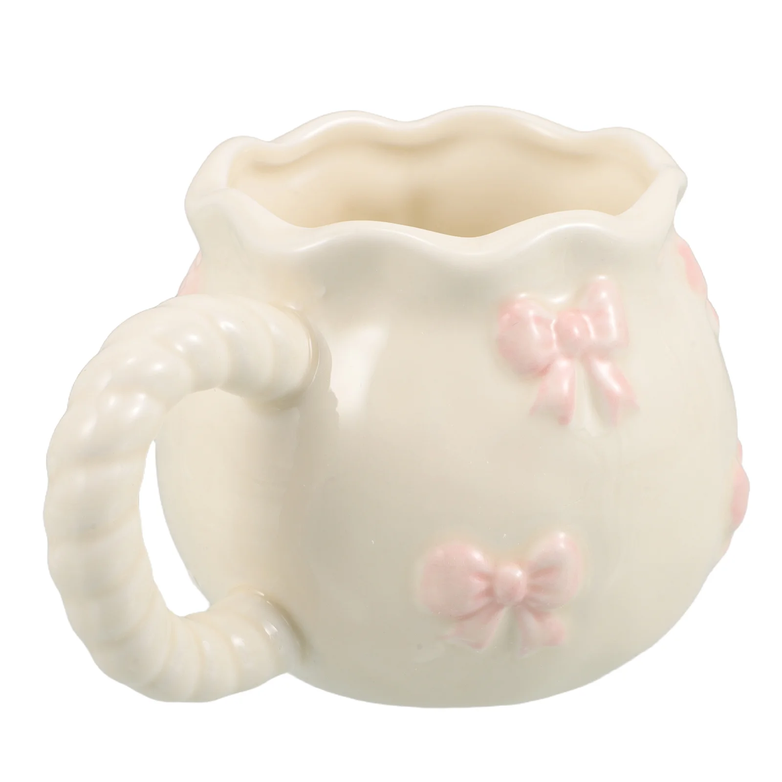 

Mug Funny Coffee Cute Ceramic Fruit Three-dimensional White Tea Cups with Handle Child