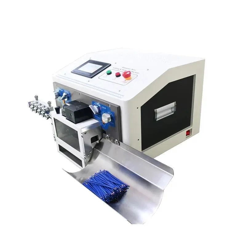Automatic Cable Stripping and Cutting Machine for Wire Processing